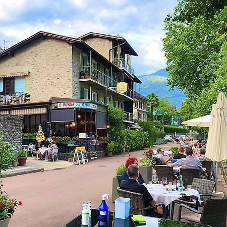 Hotel Osteria La Riva Minusio Exteriér fotografie