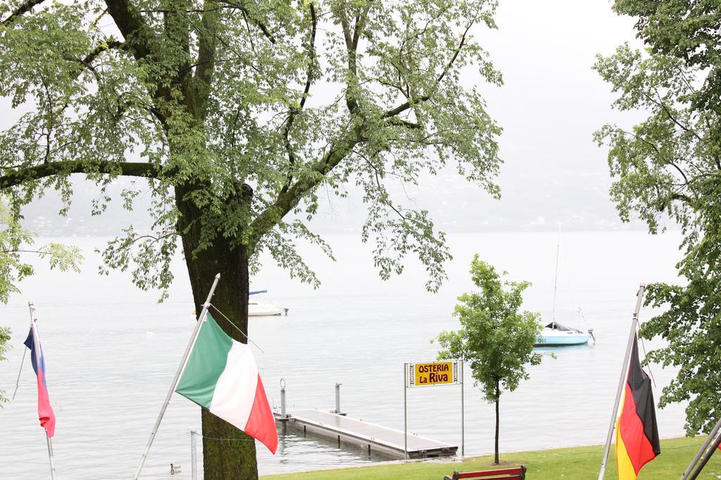 Hotel Osteria La Riva Minusio Exteriér fotografie
